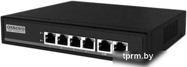 Неуправляемый коммутатор Osnovo SW-20600/A(80W) 