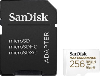 Карта памяти SanDisk microSDXC SDSQQVR-256G-GN6IA 256GB (с адаптером)