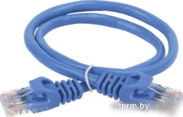 Кабель ITK RJ45 - RJ45 PC03-C5EU-3M (3 м, синий) 