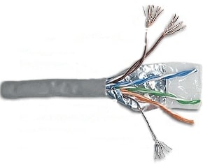 Кабель Lanmaster LAN-5EFTP-LSZH