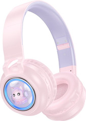 Наушники Hoco W50 (розовый)