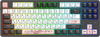 Клавиатура Dareu A87X (Dareu Blue Sky V3, черный/белый)