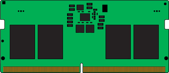 Оперативная память Kingston 8ГБ DDR5 4800 МГц KVR48S40BS6-8