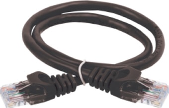 Кабель ITK RJ45 - RJ45 PC09-C5EU-05M (0.5 м, черный)