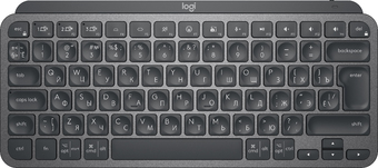 Клавиатура Logitech MX Keys Mini 920-010501 (графитовый)