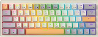 Клавиатура JEGG ZA63 Pro Beige Gray Yellow (TNT Yellow)