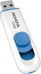 USB Flash A-Data C008 White+Blue 64 Гб (AC008-64G-RWE)