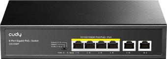 Неуправляемый коммутатор Cudy GS1006P 2.0