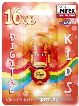 Mirex DRAGON RED 16GB (13600-KIDDAR16) 