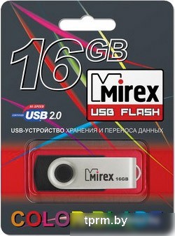 Mirex Color Blade Swivel Rubber 2.0 16GB 13600-FMURUS16 