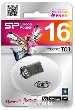 USB Flash Silicon-Power Touch T01 16GB (SP016GBUF2T01V1K) 