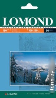 Фотобумага Lomond Матовая 10x15 230 г/кв.м. 50 листов (0102034) 