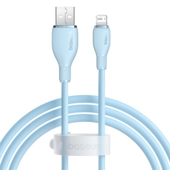 Кабель Baseus Pudding Series USB Type-A - Lightning (1.2 м, голубой)