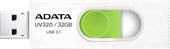 USB Flash A-Data UV320 32GB (белый/зеленый)