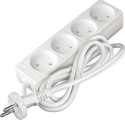 Удлинитель СОЮЗ 481S-0403 (3 м, белый) 