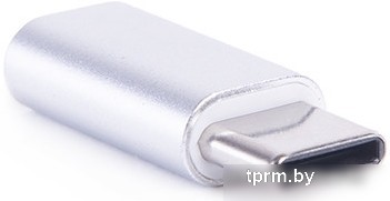 Atom USB Type-C - MicroUSB (серебристый) 