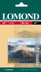 Фотобумага Lomond Глянцевая 10x15 230 г/кв.м. 50 листов (0102035) 