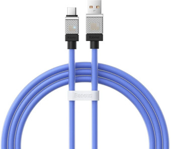 Кабель Baseus CoolPlay Series USB Type-A - USB Type-C 62802352C (1 м, синий)