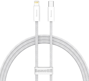 Кабель Baseus Lightning - USB Type-C CALD000002 (1 м, белый)