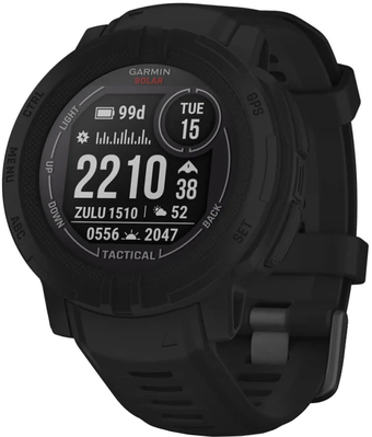 Умные часы Garmin Instinct 2 Solar Tactical Edition 45 мм (черный)