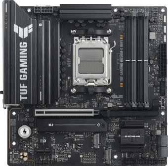 Материнская плата ASUS TUF Gaming B850M-E WiFi  Материнская плата ASUS TUF Gaming B850M-E WiFi