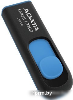 USB Flash A-Data DashDrive UV128 Black/Blue 32GB (AUV128-32G-RBE) 