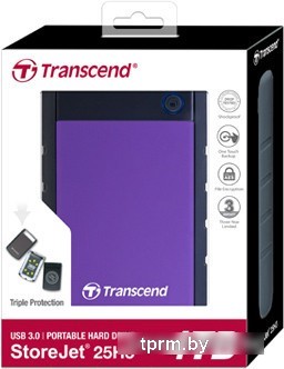 Внешний жесткий диск Transcend StoreJet 25H3P 4TB [TS4TSJ25H3P] 