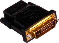 Адаптер ExeGate DVI-D - HDMI (25M-19F) [EX191105RUS] 