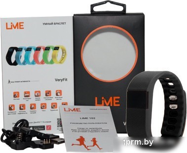 Фитнес-браслет Lime 102 (черный) 