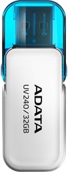 USB Flash A-Data UV240 32GB (белый)