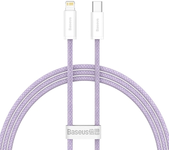 Кабель Baseus Lightning - USB Type-C CALD000005 (1 м, фиолетовый)
