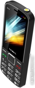Кнопочный телефон TeXet TM-B414 (черный) 