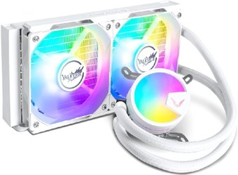 Система жидкостного охлаждения для процессора Valkyrie A240 ARGB (белый)