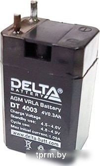 Аккумулятор для ИБП Delta DT 4003 (4В/0.3 А·ч) 