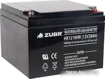 Аккумулятор для ИБП Zubr HR 12100 W (12 В/28 А·ч) 