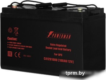 Аккумулятор для ИБП Powerman CA121000/UPS (12В/100 А·ч) 
