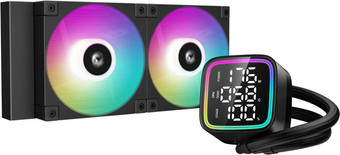 Жидкостное охлаждение для процессора DeepCool LD240 R-LD240-BKMSN-G-1  Жидкостное охлаждение для процессора DeepCool LD240 R-LD240-BKMSN-G-1