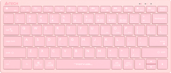 Клавиатура A4Tech Fstyler FBX51C (розовый)