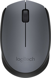 Мышь Logitech M170 Wireless Mouse Gray/Black [910-004642]