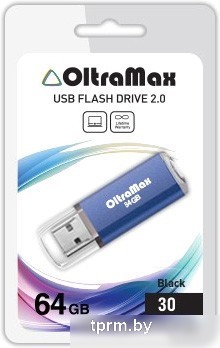USB Flash Oltramax 30 64GB (синий) [OM064GB30-BL] 