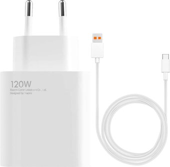 Сетевое зарядное Xiaomi 120W Charging Combo MDY-14-EE (международная версия)