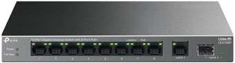 Неуправляемый коммутатор TP-Link LiteWave LS1210GP V1