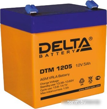 Аккумулятор для ИБП Delta DTM 1205 (12В/5 А·ч) 