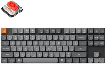 Клавиатура Keychron K1 Max White LED K1M-A1-RU (Gateron Low Profile Red 2.0)