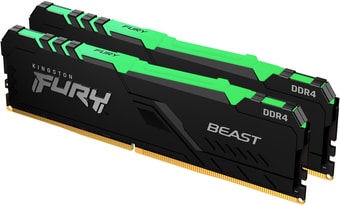 Оперативная память Kingston FURY Beast RGB 2x8GB DDR4 PC4-28800 KF436C17BBAK2/16 Оперативная память Kingston FURY Beast RGB 2x8GB DDR4 PC4-28800 KF436C17BBAK2/16