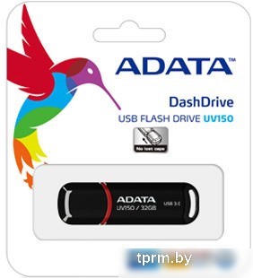 USB Flash A-Data DashDrive UV150 Black 32GB (AUV150-32G-RBK) 