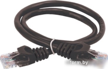 Кабель ITK RJ45 - RJ45 PC09-C5EU-05M (0.5 м, черный) 