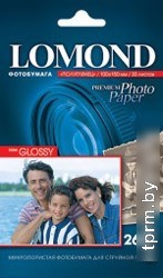 Фотобумага Lomond Полуглянцевая 10x15 260 г/кв.м. 20 листов (1103302) 