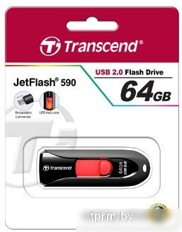 USB Flash Transcend JetFlash 590 64GB (TS64GJF590K) 