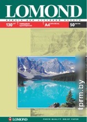 Фотобумага Lomond Глянцевая A4 130 г/кв.м. 50 листов (0102017) 